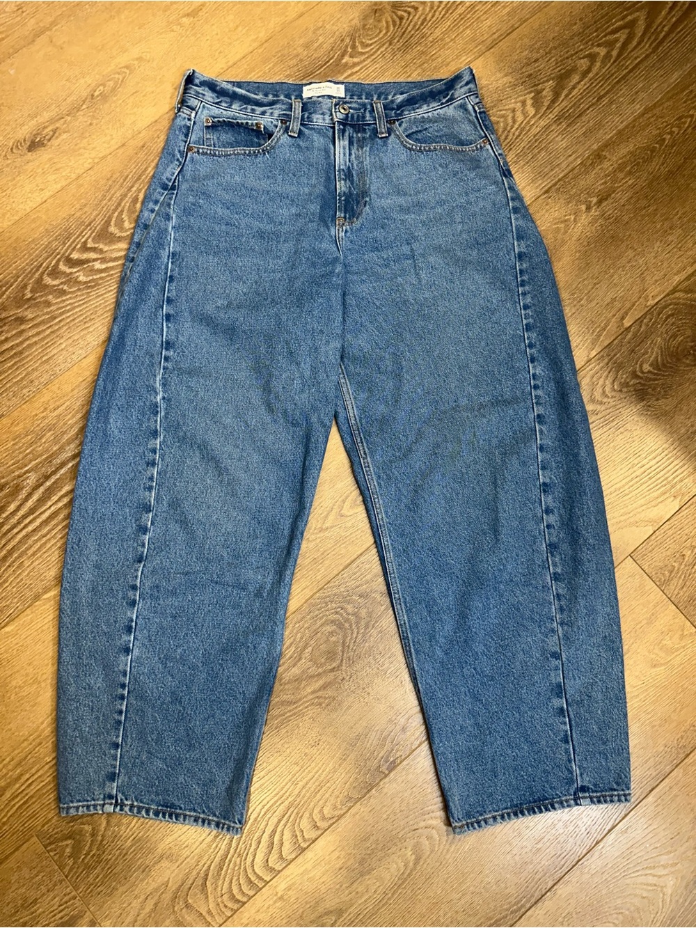 Abercrombie & Fitch the barrel Jean curve love sz 30
